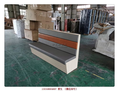 【双人位饮品店卡座沙发泉州惠安县奶茶店家具】- 