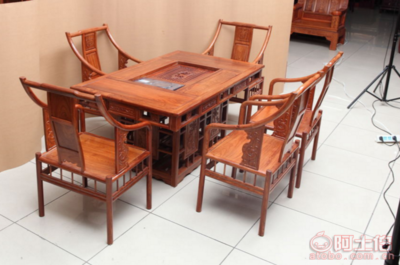 武邑县雅博古典家具厂 专业老榆木茶桌生产与批发供应商
